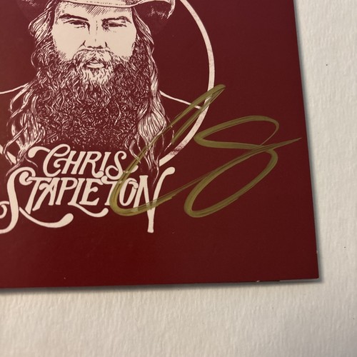 CHRIS STAPLETON signed Autogramm Auto "From A Room" CD JSA - Bild 2 von 5
