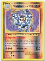 Machamp 59/108 Reverse Holo XY Evolutions Pokémon TCG