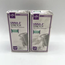 Medline Unna Z Stretch Zinc Paste Bandage 3X10 Roll 2 Pack