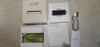 Leap Motion Controller   USB Hand- und Fingergesten-Sensor Neuwertig 