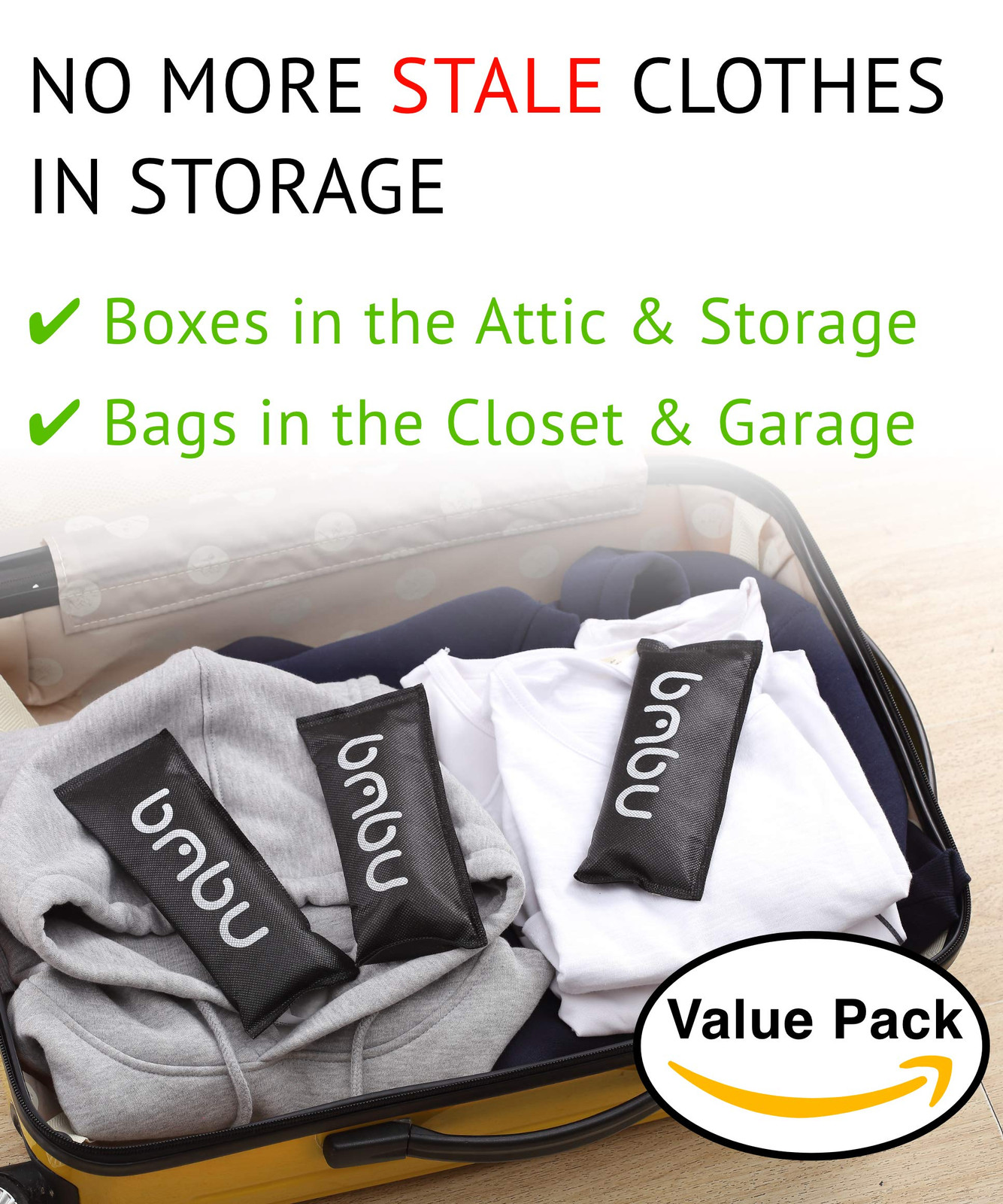 Charcoal Shoe Deodorizers - Activated Natural Bamboo Air Purifying Bag Insert...