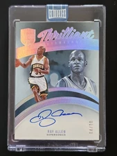 2024-25 Panini Eminence Ray Allen Thrilliant Signatures Auto /10 Supersonics