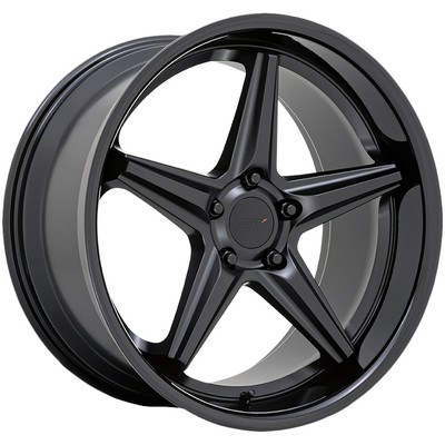TSW Launch 20x10 5x4.5'' +25mm Double Black Wheel Rim 20'' Inch