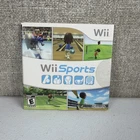 Wii Sports • Nintendo Wii • 2006 • Cardboard Sleeve • Disc NO MANUAL TESTED