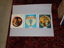 CACHE OF 13 MAJOR MOTION PICTURE RCA SELECTAVISION 12" VIDEO DISCS