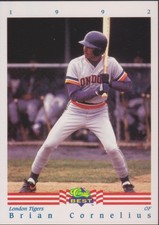 1992 Classic Best #170 Brian Cornelius London Tigers Baseball Card RC