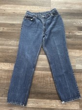 Vtg Levis Womens Orange Tab Denim Jeans Sz 18 measures 30x30 Made In USA