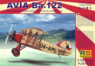 RS Models 92054 1:72 Avia Ba.122 mit Castor und Pollux Motoren