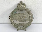 WW2 Royal Tank Regiment of Canada White Metal Cap Badge