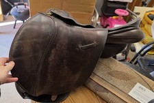 Brown Leather Horse Saddle Tack