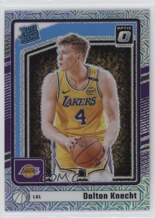 2024-25 Panini Donruss Optic Rated Rookie Choice Prizm Dalton Knecht #256 1p1a