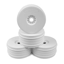 DERPSB8W SPEEDLINE PLUS BUGGY WHEELS FOR 1/8 BUGGY: WHITE (4)