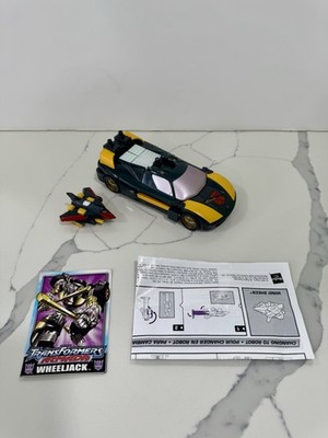 Transformers Armada Wheeljack +Wind Sheer COMPLETE Super-Con + Instructions