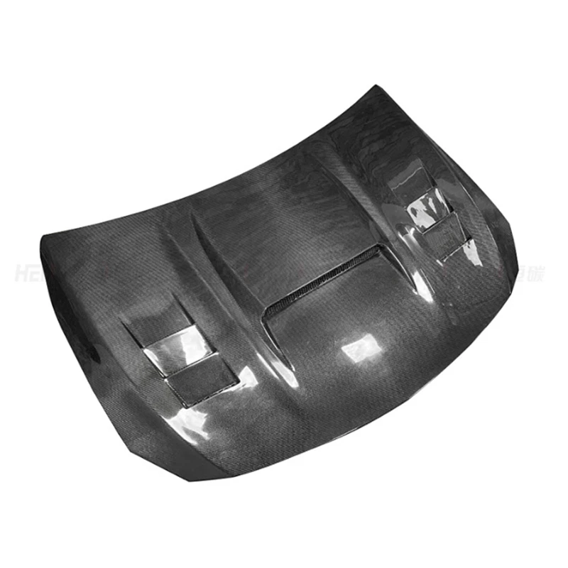 Carbon Fiber Front Bonnet Hood Cover Trims For Mercedes-Benz X156 GLA200 GLA250 - Image 3 of 4