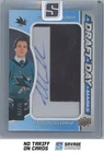 2024-25 SP Game Used Draft Day Marks Auto Patch L Macklin Celebrini RC /35