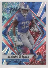 2020 Panini Phoenix Fire & Ice 14/50 Kerryon Johnson #91 2qw