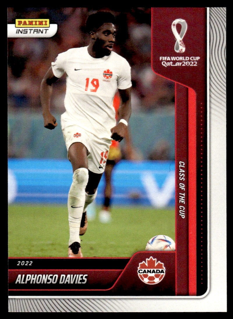 Alphonso Davies 2022 Panini Instant FIFA World Cup Qatar #6 /1133 Canada