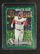 2024 Topps Green Foil #629 Gavin Sheets Chicago White Sox 377/499