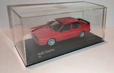 AUDI UR-QUATTRO rossa con cerchi BBS RS 1/43 conservazione in confezione originale