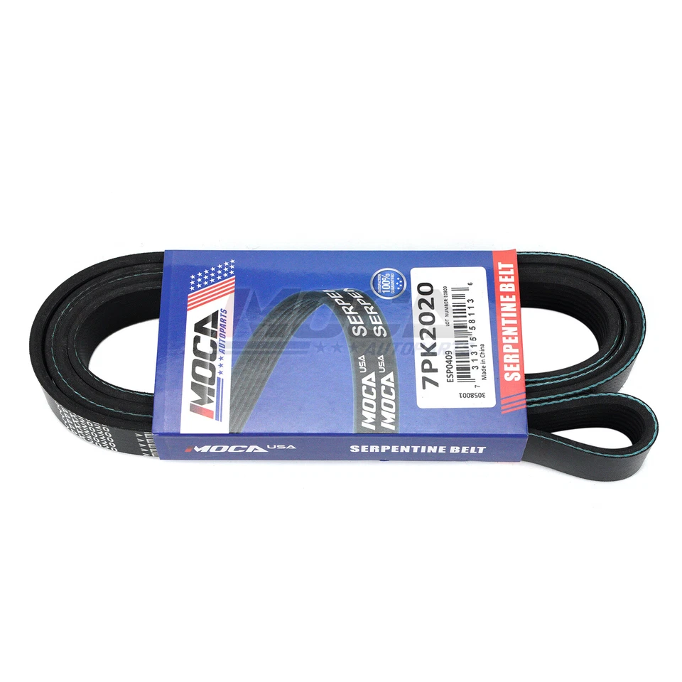 Ремень змеевик 7PK2020 для 08–13 Nissan 370Z Infiniti G37 EX37 10–13 M37 3,7 л - Изображение 4 из 4
