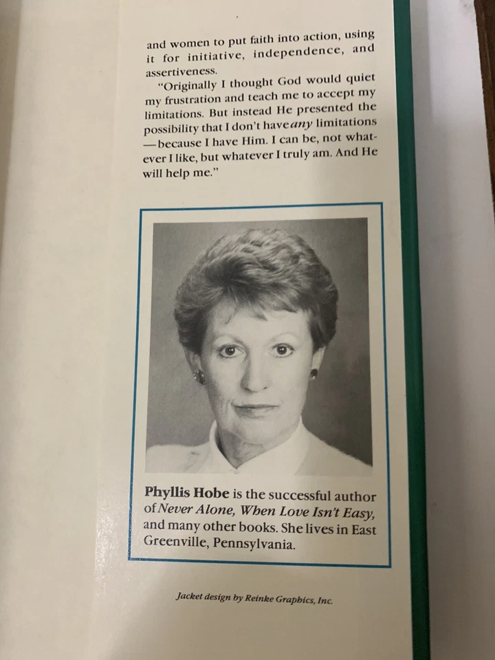 Living Boldly By Phyllis Hobe 1988 Guideposts PreOwned Very Good Vintage - Image 4 of 4