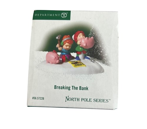 Department 56 Accessory - North Pole Series "Breaking The Bank" - Bild 7 von 10
