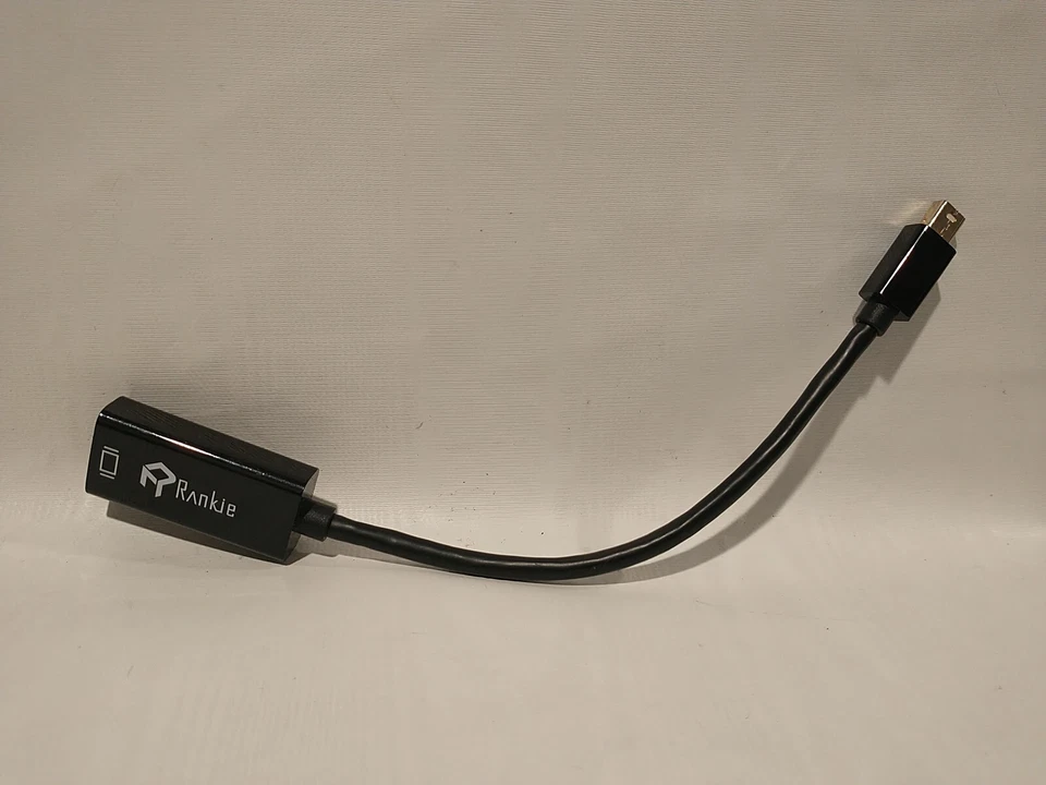 Rankie Mini DisplayPort (Mini DP) (Thunderbolt) to 4K HDMI Adapter 9 Inches - Image 2 of 4