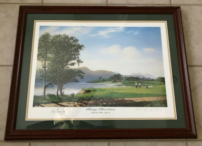 CHRISTY O CONNOR JR John McNulty Killarney Killeen Course Signed 326/450 Print