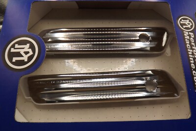 Performance Machine 0200-2006-CH Saddlebag BAG LATCHES 14-2022 CHROME DRIVE