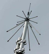 Sirio SD 3000 Wideband 300-3000 Mhz Discone Antenna (N or U Connector)