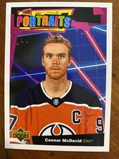 20-21 UD Series 1 Hockey Portraits P-1 Connor McDavid