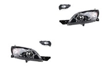 Scheinwerfer Set Halogen Haupt passend für Mazda 3 BK 10/03-05/09 HB3 H7 +Nebel