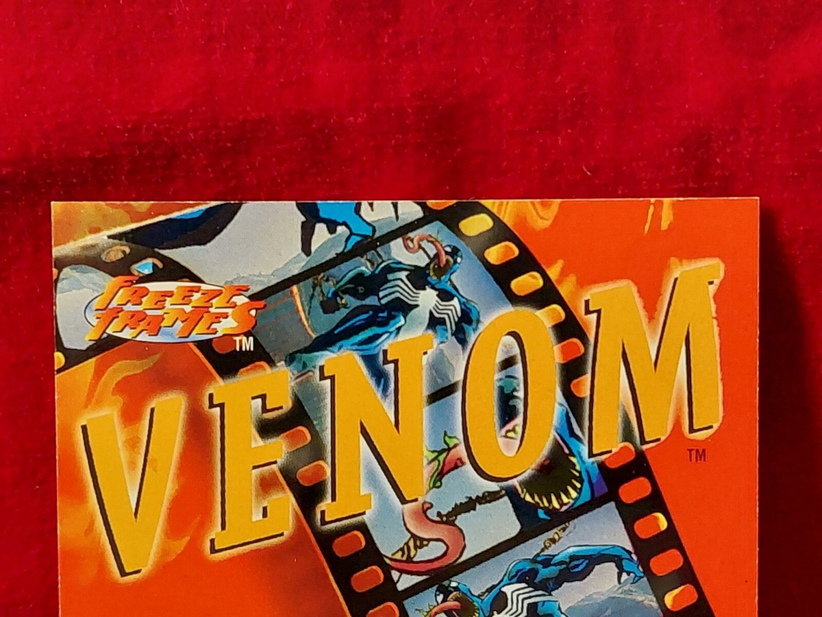 VENOM 1994 Fleer Marvel Universe Freeze Frames subset Card #2 Art