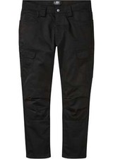 Neu Regular Fit Funktions-Outdoorhose Gr 52 Schwarz Herren Cargo-Hose Pants