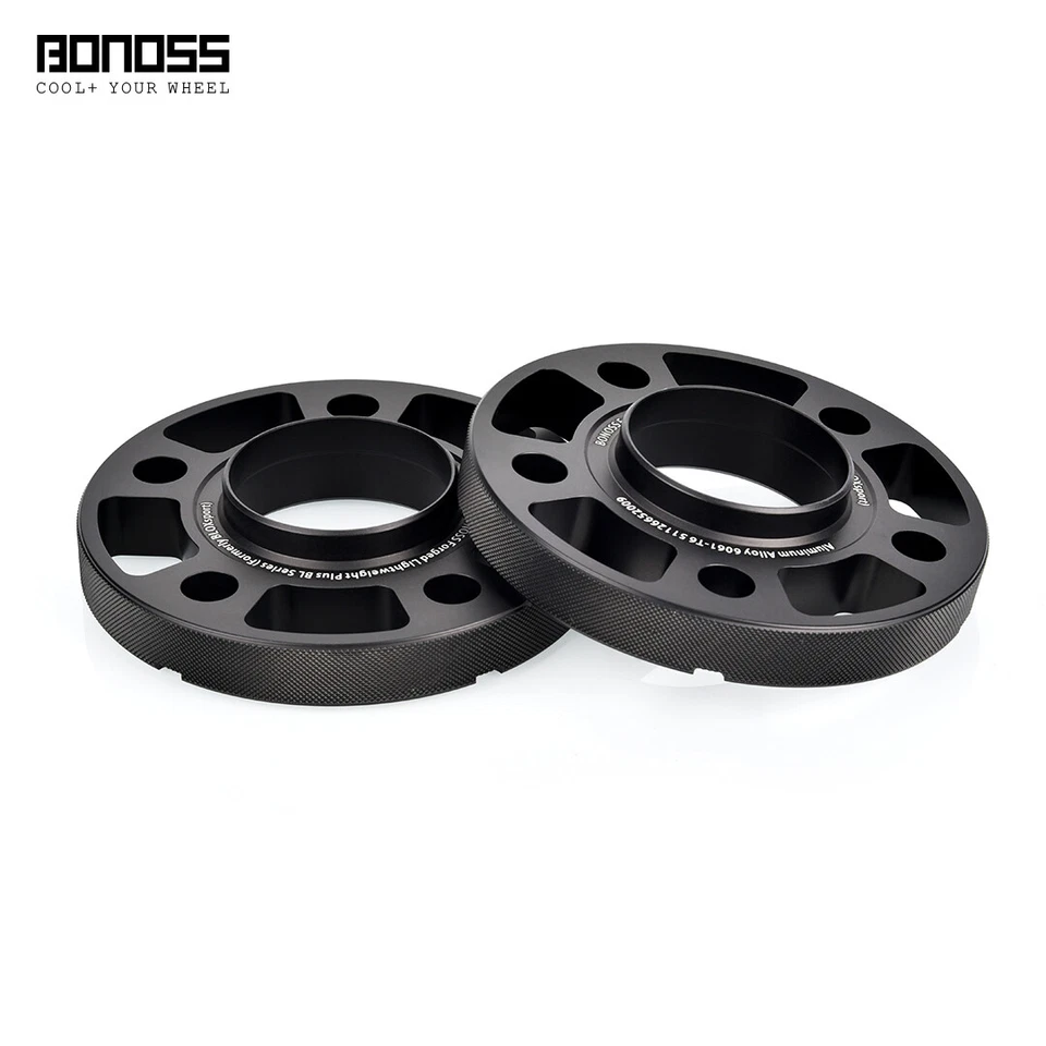 Espaçadores de roda dianteiros 15mm traseiros 20mm BONOSS para Audi 2001-2005 Allroad Quattro - Imagem 2 de 4