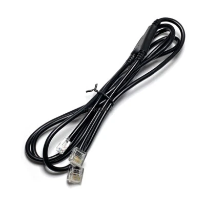 HR-KOM DHSG EHS Adapterkabel Kabel für Jabra ENGAGE65 ENGAGE75 Engage 65 75 14201-10