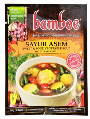 [ 60g ] Bamboe Gewürzmischung SAYUR ASEM / Süß-Saure Gemüsesuppe