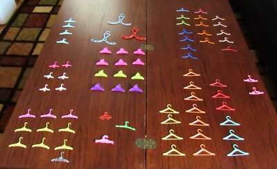 Barbie & Friends, Dawn, Sindy and Totsy doll clothes hangers