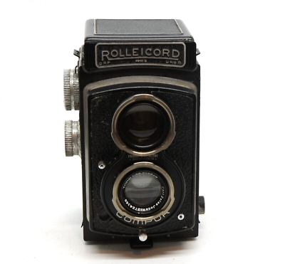 RARE ROLLEICORD II Model IV TLR CAMERA Carl Zeiss Triotar 75MM 3.5