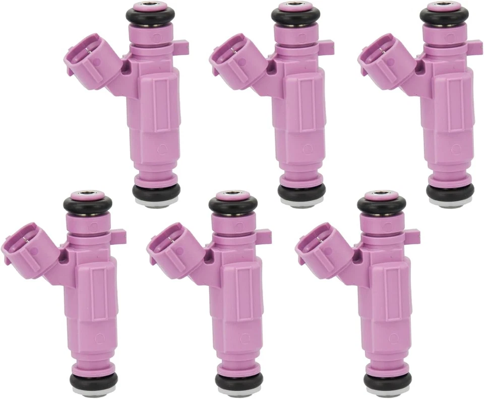 6 件原始设备制造商燃油喷射器适用于 2003-05 起亚索伦托现代圣达菲 3.5L 35310-38010 — 第 2/4 张图片