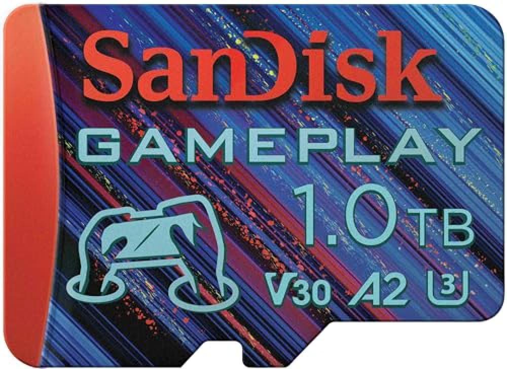 (TG. 1TB) SanDisk 1 TB GamePlay Scheda microSD per mobile gaming/console portati