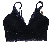 Victoria's Secret PINK Bralette Bra Lace Lightly Lined Long Line Wireless XXL