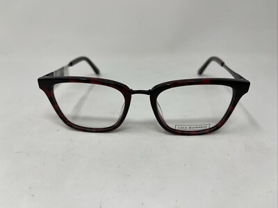 LULU GUINNESS L908 RED BLACK MARBLE 49-19-135 B:39 FLEX HINGE  G91