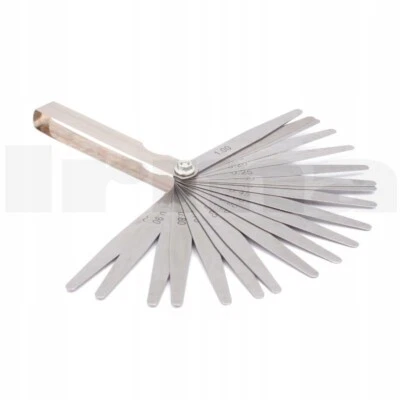 XL TOOLS 20 Blatt 0,05-1,00 mm Fühlerlehre Ventillehre Fühllehre Spaltmaß Abstandslehre