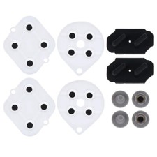 2 Set Conductive Rubber Silicon Pad Controller Repair Part
