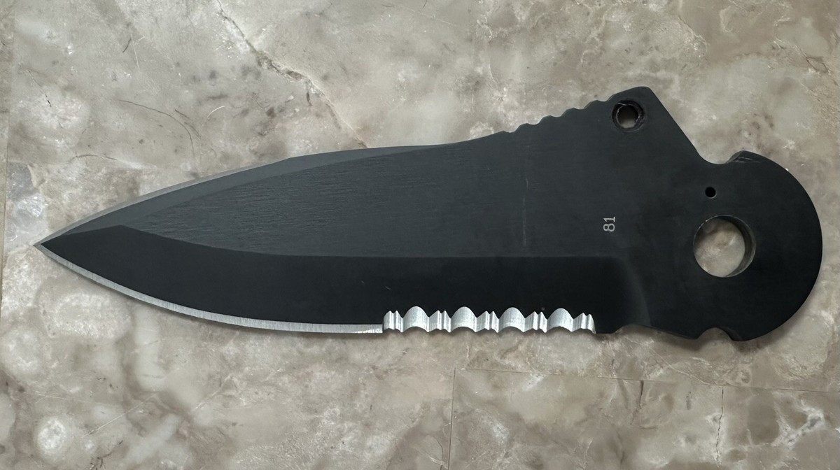 Masters of Defense, Duane Dieter, MOD CQD, Mark I Blade, Serrated