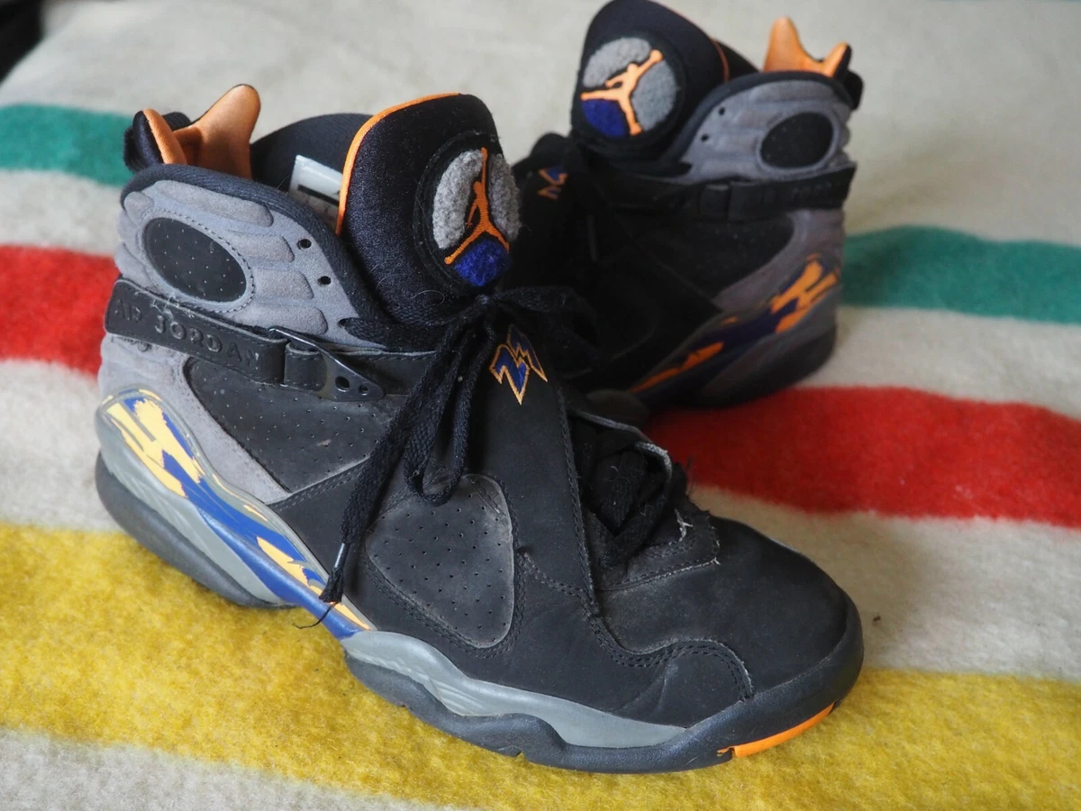 Nike Air Jordan VIII 8 Retro PHOENIX SUNS BLACK ORANGE 305381 043