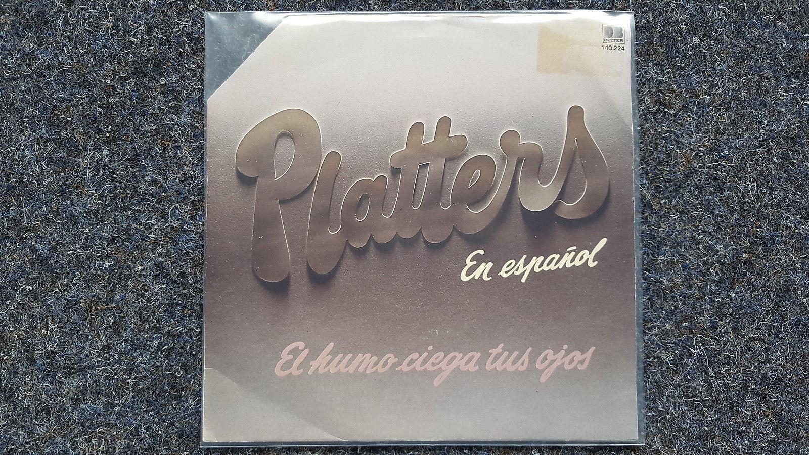 7"" Single Vinyl Platters - El humo ciega tus ojos/ Solo tu SUNG IN SPANISH