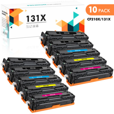 131A CF210A Toner Compatible with HP 131X LaserJet Pro 200 M251nw MFP M276nw Lot