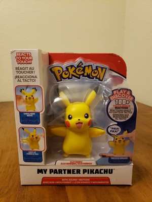 Pokemon My Partner Pikachu Interactive Electronic Figure Sounds 100+ Reactions 889933977593 | eBay